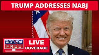 Trump Addresses National Association of Black Journalists  LIVE Breaking News Coverage [upl. by Recneps]