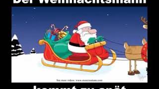 Der Weihnachtsmann mit seine Rentiere lustige Video [upl. by Doubler]