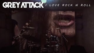 GREY ATTACK  I Love Rock N Roll Official Music Video 4k 2024 [upl. by Gui257]