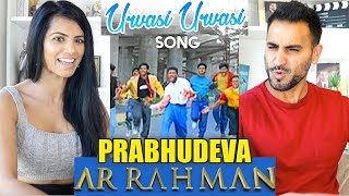 Urvasi Urvasi REACTION  AR Rahman  Prabhu Deva [upl. by Lainahtan]