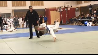 Children Battle at Canterbury Judo Champs highlights [upl. by Hcurob]