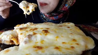 ASMR  CHEESE LASAGNA  MUKBANG  EATING SOUNDS [upl. by Aizitel]