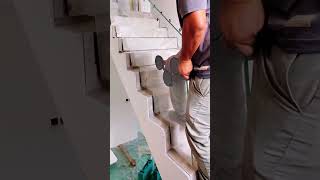 Installation process of tempered glass handrail [upl. by Fanchie]