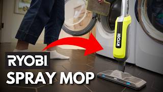 30 FASTER Cleaning  RYOBI USB Lithium Powered Mop [upl. by Ainevuol29]