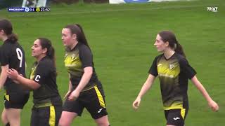 GOAL  Rachel Rutherford lifts in Danderhall’s opener [upl. by Toile]