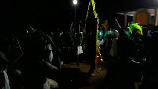 Souparnika theyyam mangad pooram climax theyyam entering temple new vesham souparnika kalalayam pera [upl. by Erbes]