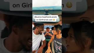 Abusive boyfriend prank on girlfriends son 😳 [upl. by Platon992]