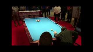 Casino Billiards Exhibition Game Mika Immonen vs Johnny Archer Rack 01 [upl. by Archangel131]