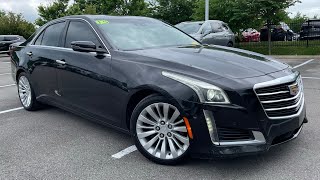 2015 Cadillac CTS Performance RWD POV Test Drive amp Review NBCRMAGCOM [upl. by Einram]