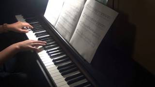 It Will Rain  Bruno Mars Piano Accompaniment by aldy32 [upl. by Harrietta]