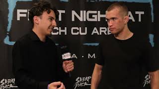 Fight Night At The Tech Post Fight Interview  Stacy Moran Talks Debut Kickboxing Win and Whats Next [upl. by Shoshana]