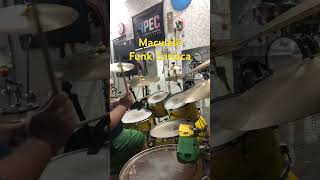 Maculelê Funk Carioca drums batera drummer drumlessons bateriabrasileira batera funkopop [upl. by Nrek803]