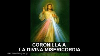 CORONILLA A LA DIVINA MISERICORDIA  Jesús Yo Confio En Ti [upl. by Ennoirb]