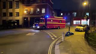 FIRE Command Unit Responding Dockhead Fire Station LFB [upl. by Kirk]