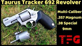 Taurus 692 MultiCaliber Revolver NEW 2019  TheFirearmGuy [upl. by Nahtanod]