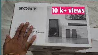 sony HTS20R Unboxing amp review  best budget home theatere [upl. by Elleved]