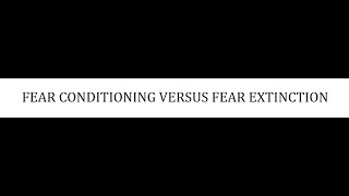 STAHLS  CH 9  PART 8  FEAR CONDITIONING VERSUS FEAR EXTINCTION  psychiatrypsychopharmacology [upl. by Ajim946]