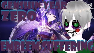 EMBLEM SUFFERING I ARTIFACT WARS I GENSHIN YEAR ZERO EP 1 [upl. by Gnehp639]