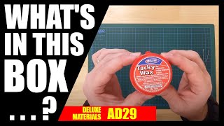 309  Deluxe Materials AD29 Tacky Wax [upl. by Conlan209]