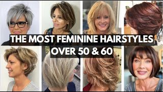 THE MOST FEMININE HAIRSTYLES OVER 50 amp 60  Style Your Dreams [upl. by Ragen362]