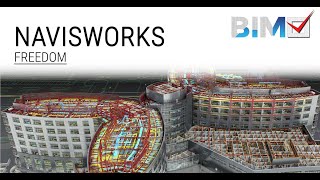 Navisworks Freedom Tutorial PL 2  Poruszanie się w 3D  BIMv [upl. by Amasa]