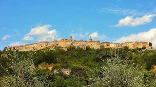 Monteleone dOrvieto Umbria il borgo panoramico di mattoni rossi [upl. by Direj]