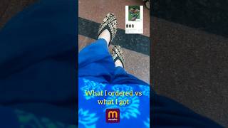 Footwear review from meesho ✨️ shorts viralvideo shortsfeed [upl. by Yenruogis]