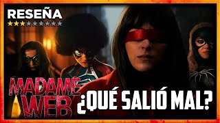 MADAME WEB 🕸️ una mala idea mal ejecutada  Reseña con spoilers [upl. by Aratihc]