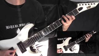 Burzum  En Ring Til aa Herske Guitar Cover [upl. by Stacee]