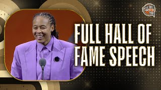 Seimone Augustus  Hall of Fame Enshrinement Speech [upl. by Riana548]