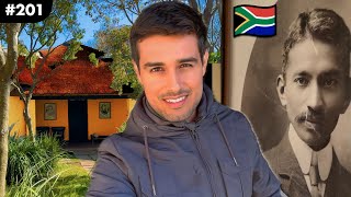 Living in Mahatma Gandhis House in South Africa [upl. by Ayokahs]