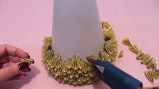 Ёлка Канзаши Мастер Класс DIY Kanzashi Christmas tree [upl. by Savannah519]