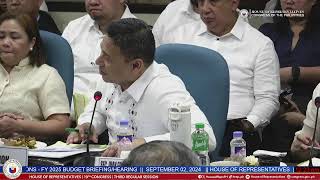 COMMITTEE ON APPROPRIATIONS  BUDGET BRIEFINGHEARINGS OF THE FY 2025 PROPOSED BUDGET DepEd [upl. by Elsie]