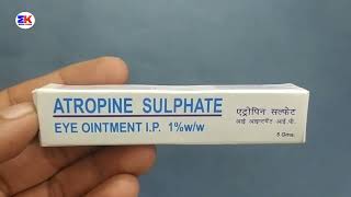 Atropine Sulphate eye Ointment  Atropine Sulphate Cream  Atropine Sulphate Eye Ointment Uses [upl. by Mamoun121]