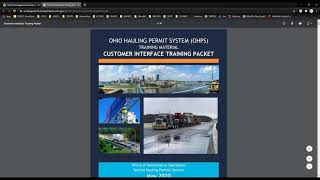 OHPS Ohio Customer Training [upl. by Elbam]