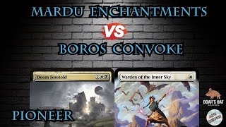 Mardu Enchantments VS Boros Convoke MTG Pioneer [upl. by Siramay]