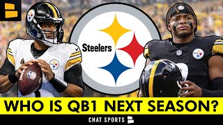 Steelers Rumors Why PIT Will Likely Bring Back Russell Wilson As QB1 Over Justin Fields In 2025 [upl. by Roselin]