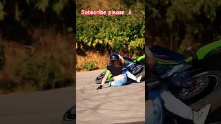 😞😞😞kawasakininja bmws1000rr motorbike ktm automobile stuntgirl [upl. by Vlad]