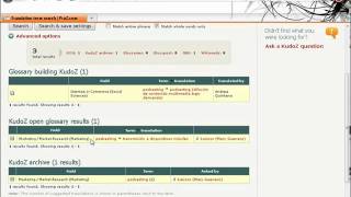 KudoZ term help using Term search [upl. by Chapman]