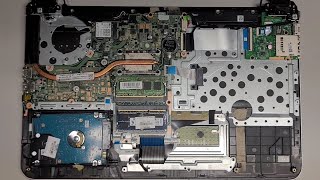 HP Pavilion Notebook 15tab000 15t Disassembly RAM SSD Hard Drive Upgrade Fan Replacement Repair [upl. by Bentlee]