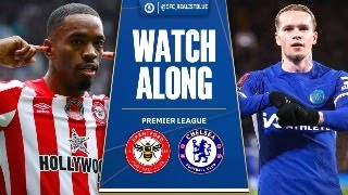 BRENTFORD 22 CHELSEA PREMIER LEAGUE  WATCHALONG  TEAM NEWS amp REACTION [upl. by Cristobal]