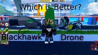 UPDATED Army Heli Vs Drone Roblox Jailbreak [upl. by Aliehs499]