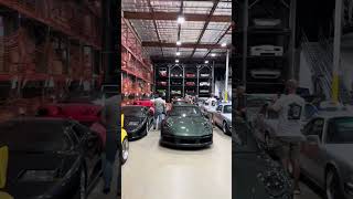 Canepa Warehouse Full Of Racecars porsche cars monterey carweek [upl. by Enoid]