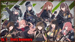 A HEAVILY Abbreviated Summary of Girls Frontline 1  Ep 1 [upl. by Warenne397]