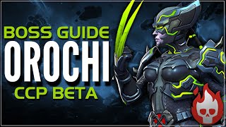 MCOC Act 91 Boss  OROCHI  Full Breakdown Guide CCP BETA [upl. by Standish32]