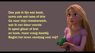 Dutch Disney Songs When will my life begin  Tangled Dutch audio amp lyrics [upl. by Barbara]