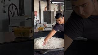 Uzbek pilaf  plov  full video 👉🏻assalomuzbekistan [upl. by Kilian]