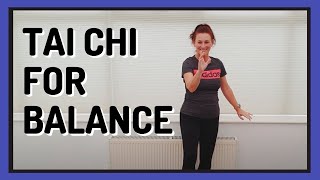 TAI CHI FOR BALANCE  Beginners amp Seniors [upl. by Leiba]