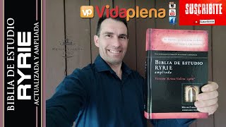 Biblia de estudio RYRIE una EXCELENTE y EQUILIBRADA herramienta de estudio bíblico  RESEÑA COMPLETA [upl. by Tevis]