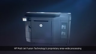 Powering the HP Jet Fusion 3D Printers Jet Fusion 3D Printing HP Printer [upl. by Hilliary262]